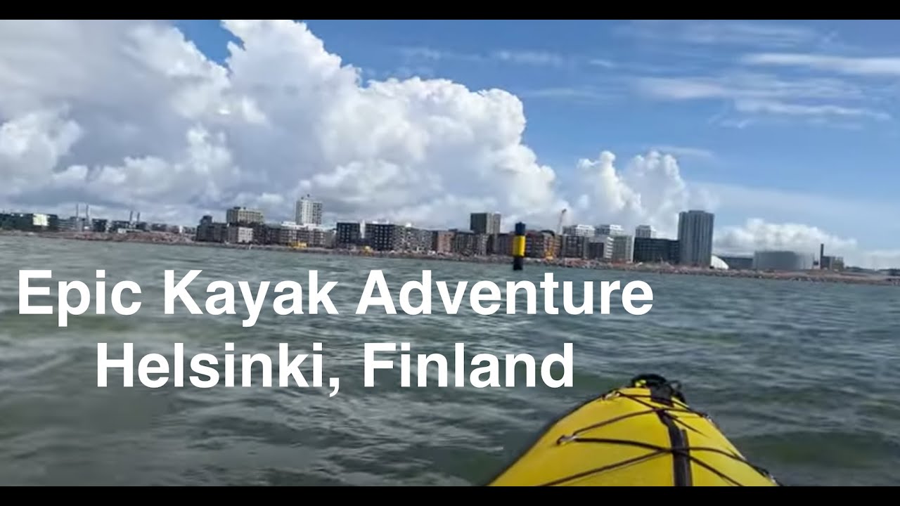 Kayaking in Helsinki 🌊🚣 Unbelievable Kayaking Expedition in Helsinki