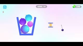 THORN AND BALLOONS -BOUNCE POP ~ Level 14 screenshot 5