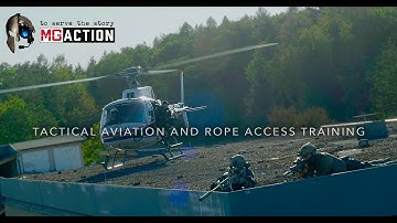 Tactical aviation, explosive breaching and rope access training day - 4K Imagefilm