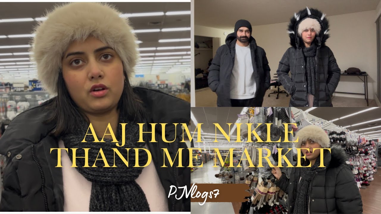 My makeup tutorial and Thand me market ghumna | PJVlogs7