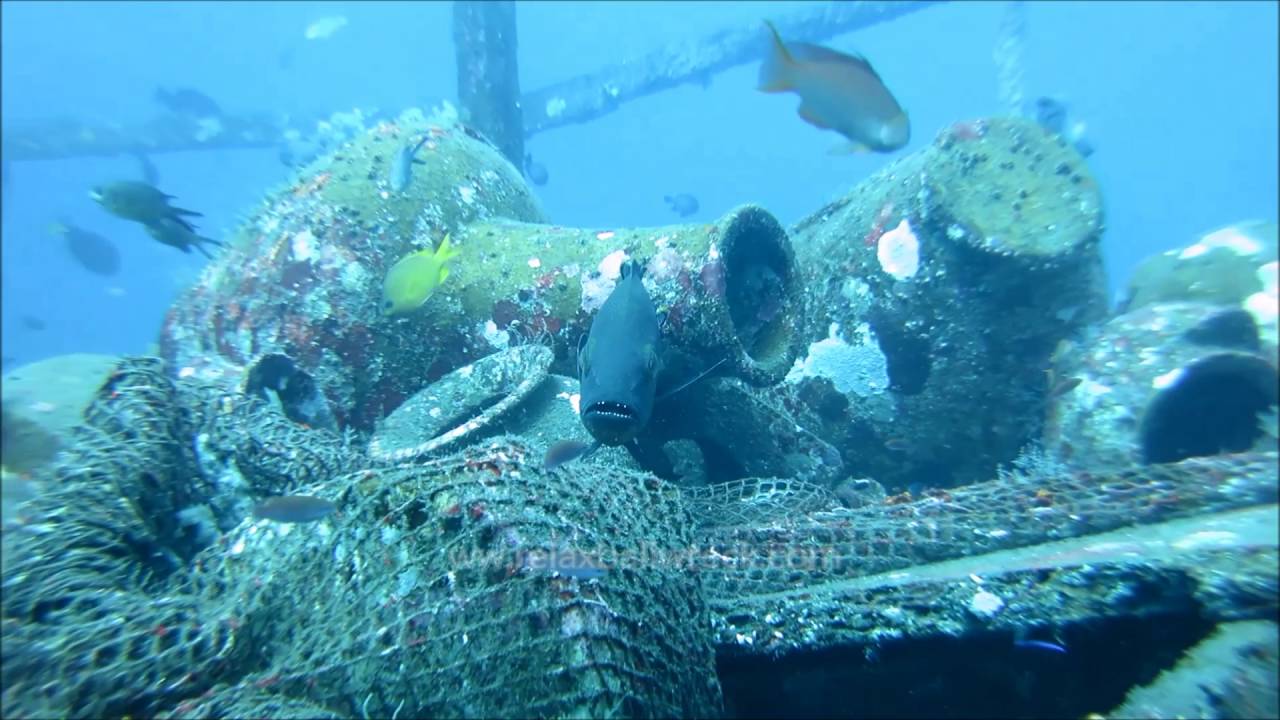 Relax Bali Wreck, Kubu -  new cleaning stations on wreck