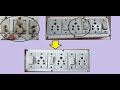 How to Change Switches in Extension Board// Electric Extension Board wiring
