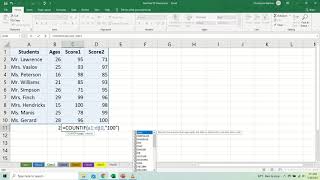 Spreadsheet Video4 Functions