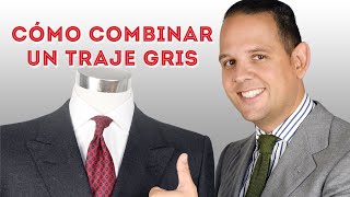 Cómo combinar y corbatas con trajes grises? – Guía de cómo usar el color gris - YouTube