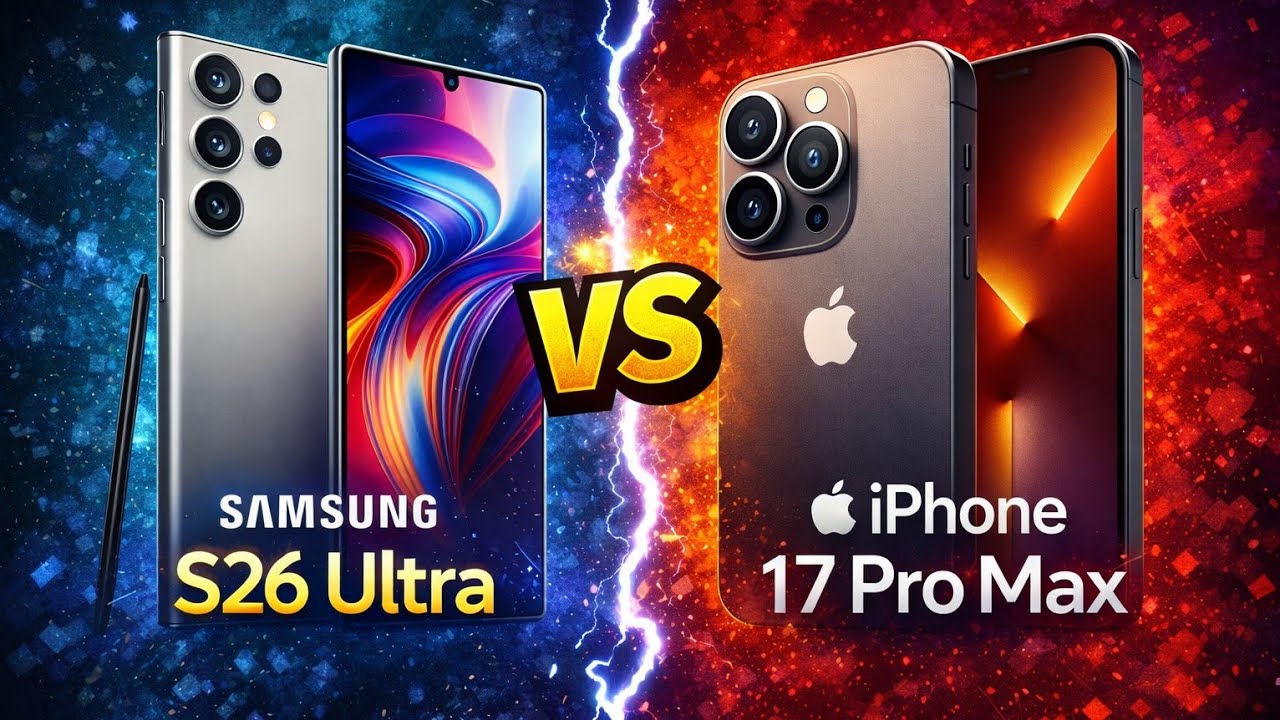 Samsung S26 Ultra vs Iphone 17 Pro Max