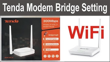 tenda Modem Bridge setting | Tenda router connect through Wifi | Wifi bridge seting