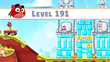 Angry Birds Casual Walkthough Level 191-200 (iOS Android Gameplay)