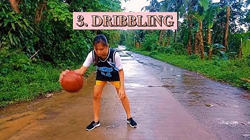 The five basic skills in basketball🏀