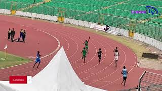 Boys 100m final. Zone 1. Ashanti Region Inter-Co. 2024.