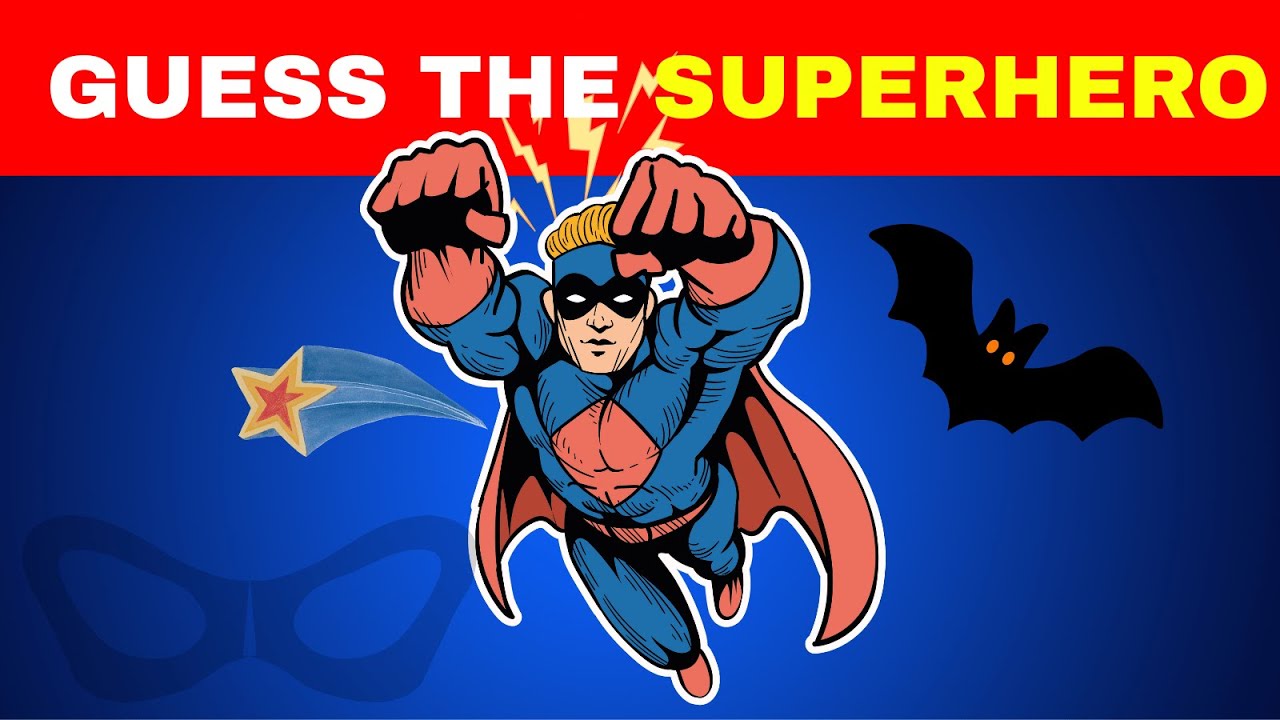This superhero quiz is not easy 😈