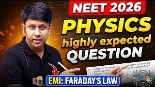 MOST EXPECTED QUESTION ON FARADAY'S LAW | EMI| GAURAV GUPTA | NEET 2026| PHYSICS | GGSIR