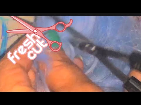 ASMR Roleplay Relaxing Hair Cut - Hair Cutting Sounds - Whispering