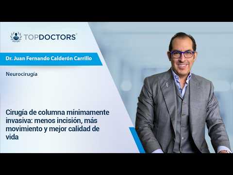 Cirugía de columna mínimamente invasiva: menos incisión, más movimiento y mejor calidad de vida