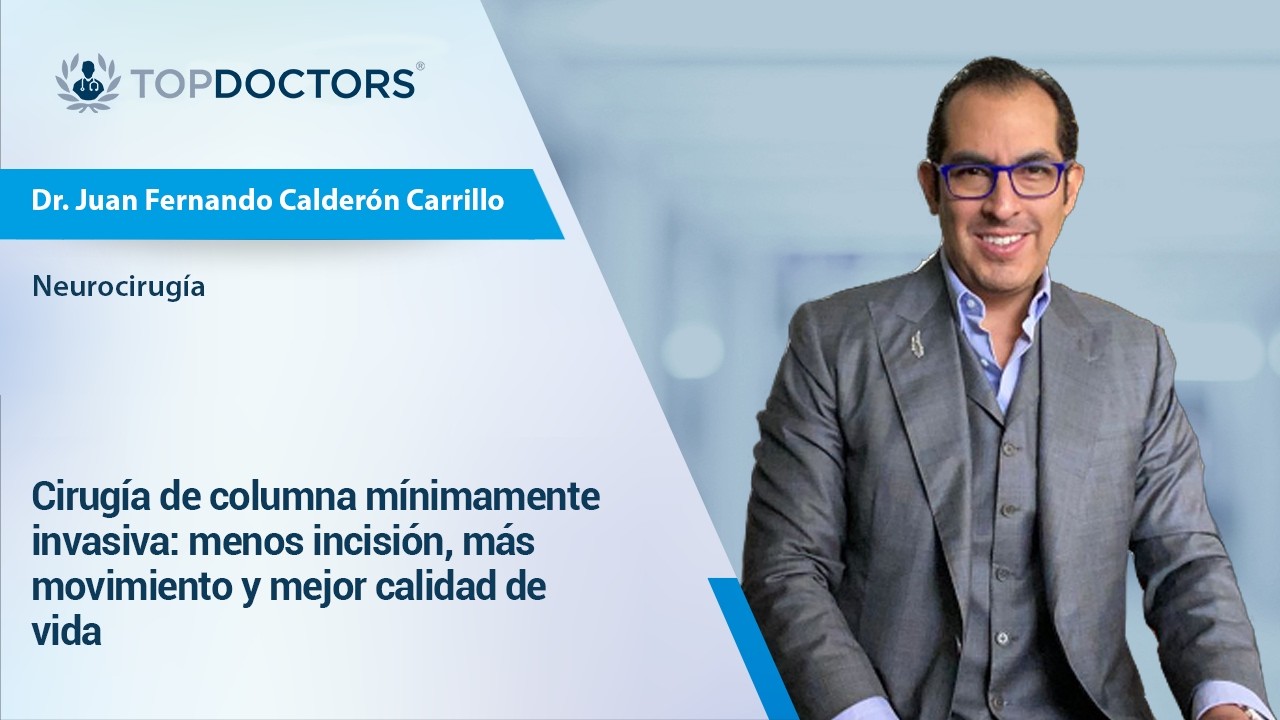 Cirugía de columna mínimamente invasiva: menos incisión, más movimiento y mejor calidad de vida