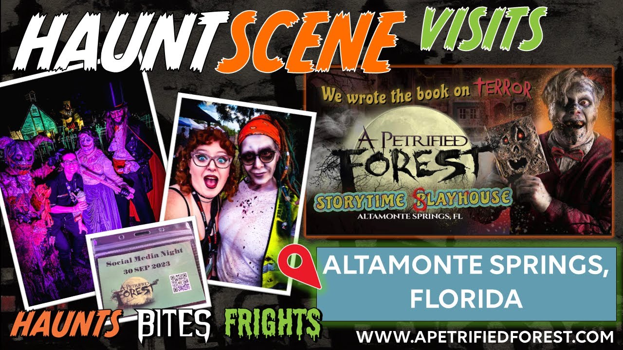 Behind the Fear at A Petrified Forest Media Night
