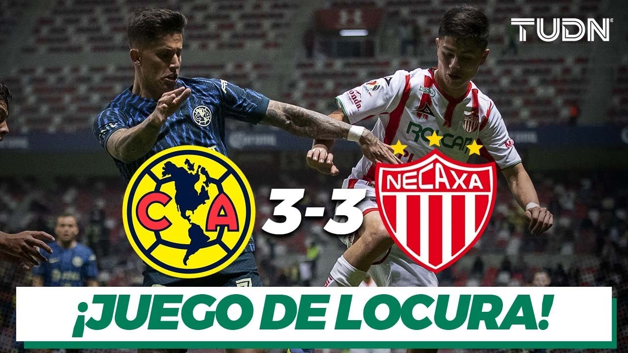 Resumen y goles | América 3-3 Necaxa | Copa por México 2022 | TUDN