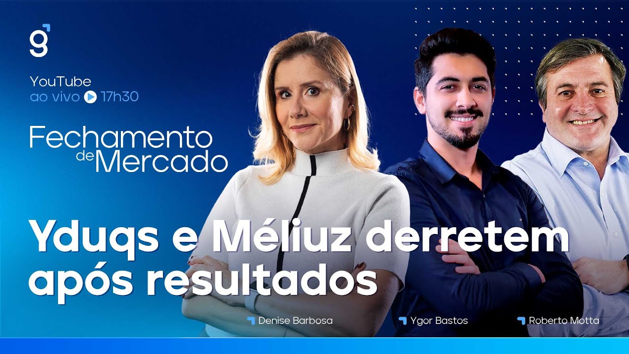 🔴 YDUQS E MÉLIUZ DERRETEM APÓS RESULTADOS | Fechamento de Mercado 16/08/22