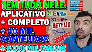  Melhor Aplicativo Para Assistir Filmes e Series Com Todos os Canais de Tv.  SEM TRAVAMENTO.