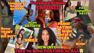 Porsha & Simon’s LIES EXPOSED|TRUE TIMELINE of ENGAGEMENT&TATTOO  REVEALED|RECEIPTS?| ConArtists