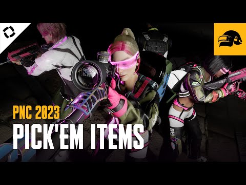 PUBG Esports | PNC 2023 Pick&amp;#39;em Items