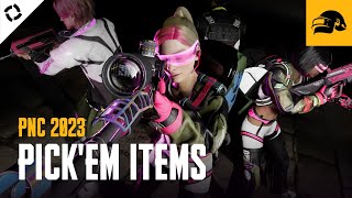 PUBG Esports | PNC 2023 Pick&#39;em Items