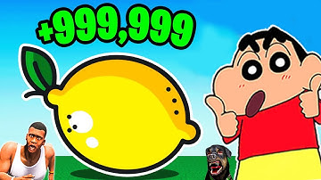 SHINCHAN Started MILLIONAIRE LEMONADE BUSINESS in ROBLOX with franklin & chop | Dream Squad Op