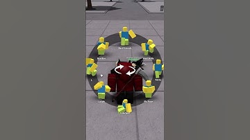 weakest dummy wanted revenge... 💀😂 #roblox #thestrongestbattlegrounds #shorts