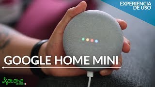 Así funciona Google Assistant con un Home Mini en español de México -  YouTube