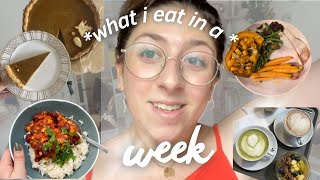 une semaine dans mon assiette *étudiante* | WHAT I EAT