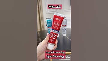 Kem đánh răng median 93 HQ #kemdanhrang #chămsocrangmieng #kemdanhrangmedian93 #myphamchinhhang