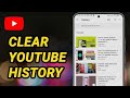 Youtube Search History Delete Kese Kren |How To Delete Youtube Search History |Delete Watch History
