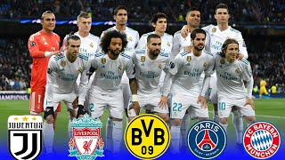 real madrid 2018 champions league