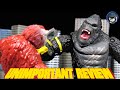 Playmates godzilla x kong the new empire beast kong kaiju figure  unimportant review