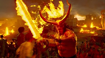 地獄生まれの赤いヒーローvs地獄の軍団とのバトルロイヤル開戦！／映画『ヘルボーイ』予告編