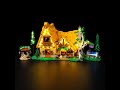 Lego Snow White and the Seven Dwarfs' Cottage 43242 Light Kit