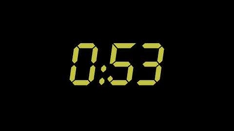 "24" Themed Countdown Clock (1 Minute)