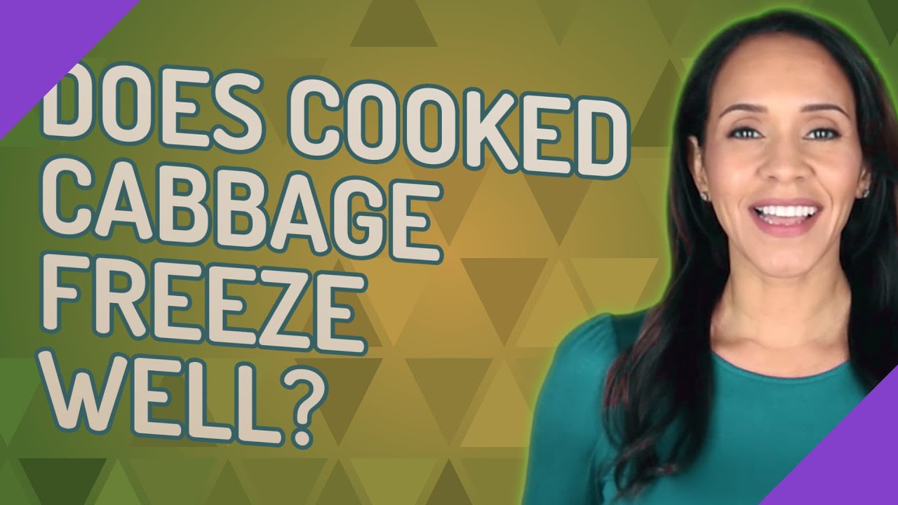 Does cooked cabbage freeze well? YouTube