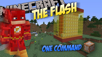 The Flash in One Command (Minecraft 1.8)