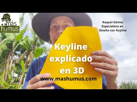 Explicación en 3D del Keyline o Línea Clave. Máshumus