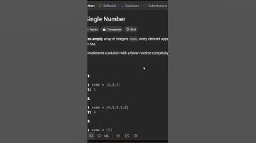 "LeetCode #136: Single Number Solution Explained" #shorts #ytshorts #coding #pythonlearning