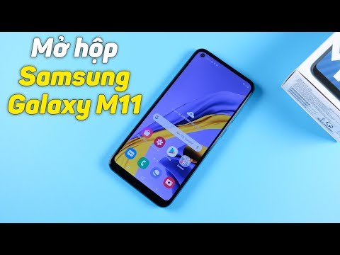 Mở hộp Samsung Galaxy M11: Quái thú siêu đa năng pin 5000mAh, sạc nhanh 15W, giá 3.7 triệu đồng