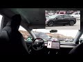 Tesla Model 3 Unparking Itself with Advanced Summons