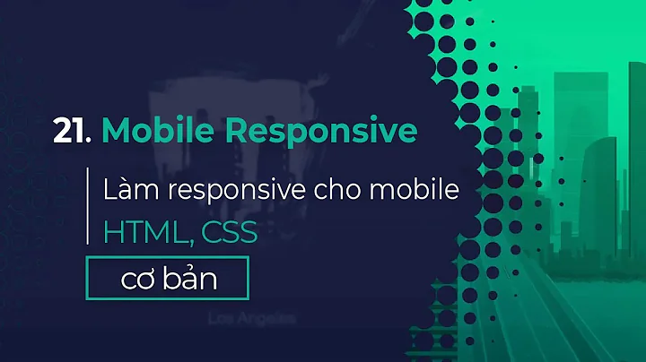 21. Mobile menu responsive