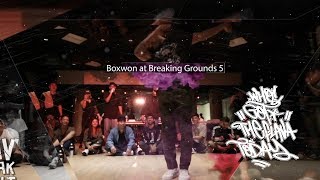 Who Got The Flava Today? Boxwon at Breaking Grounds 5