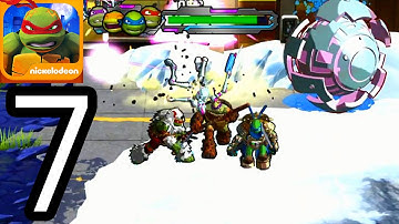 TMNT: Portal Power - iPhone Gameplay Walkthrough Part 7: Corrupted New York