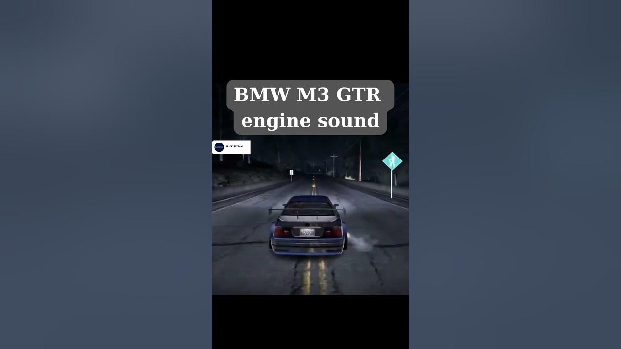 nfs-carbon-bmw-m3-gtr-eng-ne-sound-shorts-youtube