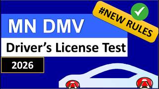 MN Driver’s License Practice Test Answers 2026 Minnesota DMV Questions and Answers