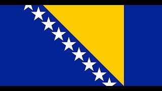 Флаг Боснии и Герцеговины. Флаг Боснии и Герцеговины.