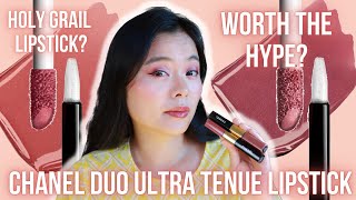 World’s Best Transfer-Proof Lipstick? | Reviewing the CHANEL Le Rouge Duo Ultra Tenue Lipstick screenshot 5