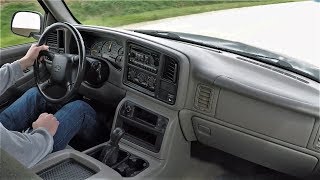 Driving the Ext. Cab 5 Speed Silverado with New Remote Shifter &amp; Console